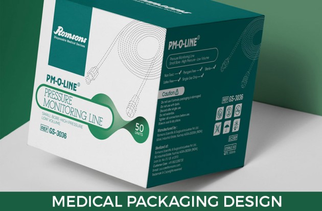Romsons Medical Box packaging Design